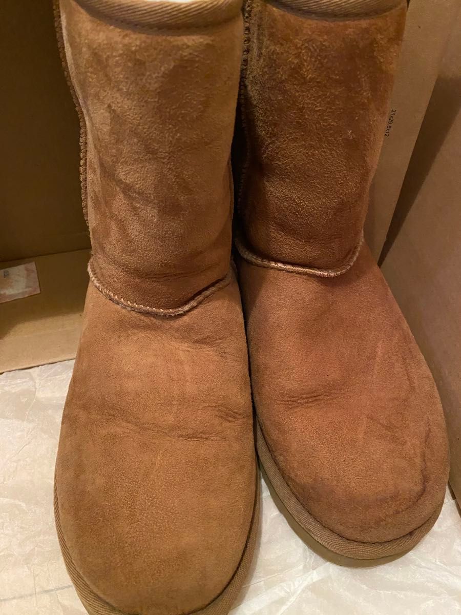 美品 UGG サイズ 24cm ムートン ブーツ レディース アグ