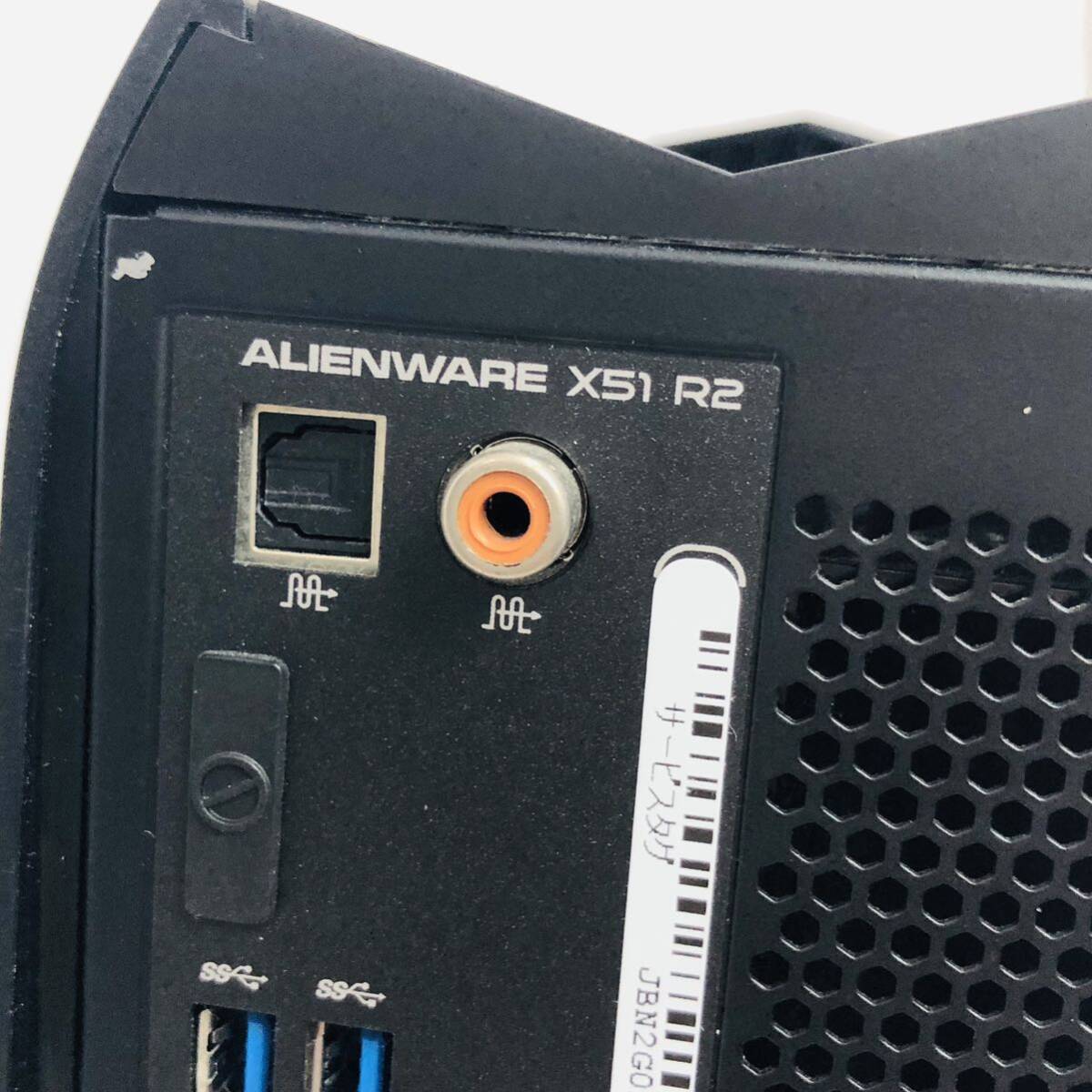 1円 初期化済み DELL デル Alienware エイリアンウェア ゲーミング PC パソコン デスクトップ X51 R2 D50S Core i7 4770 _画像6
