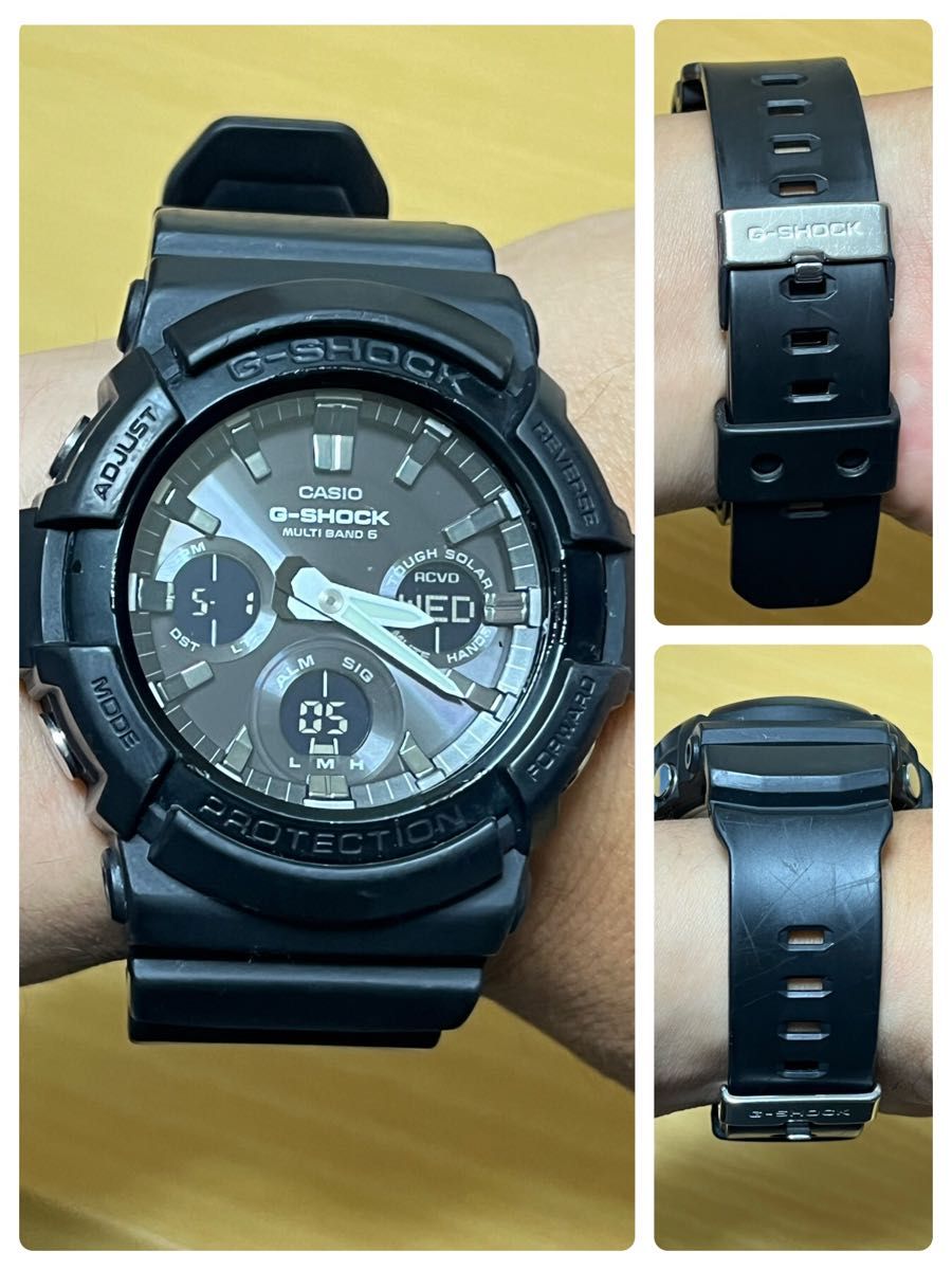 CASIO G-SHOCK 人気のビッグフェイス ソーラー電波 ダブル CASIO G-SHOCK 人気のビッグフェイス ソーラー電波 ダブル