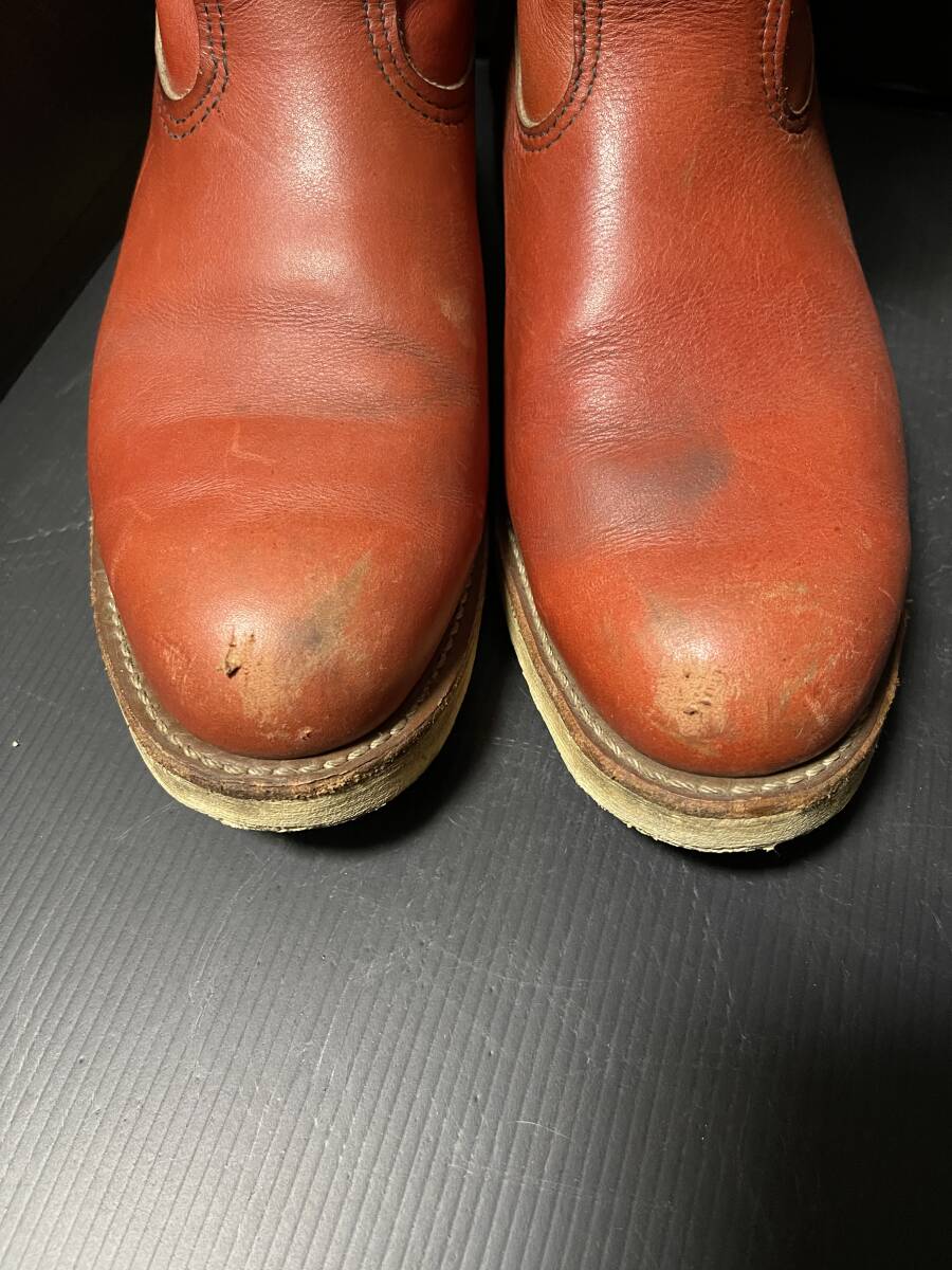 Redwing 赤茶 ペコスブーツ 8866の画像6