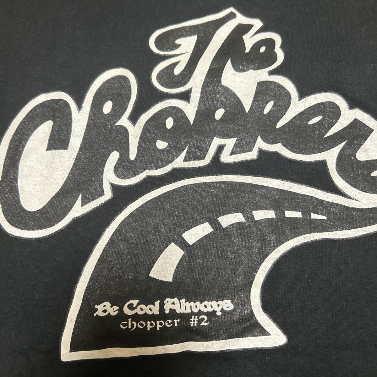 クールス ＊cools＊choppers＊Tシャツ＊size M＊黒＊_画像6