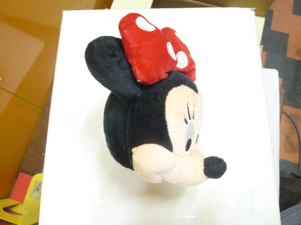 [ Minnie Mouse / Disney ] soft toy key holder mirror attaching body approximately 13. free shipping 