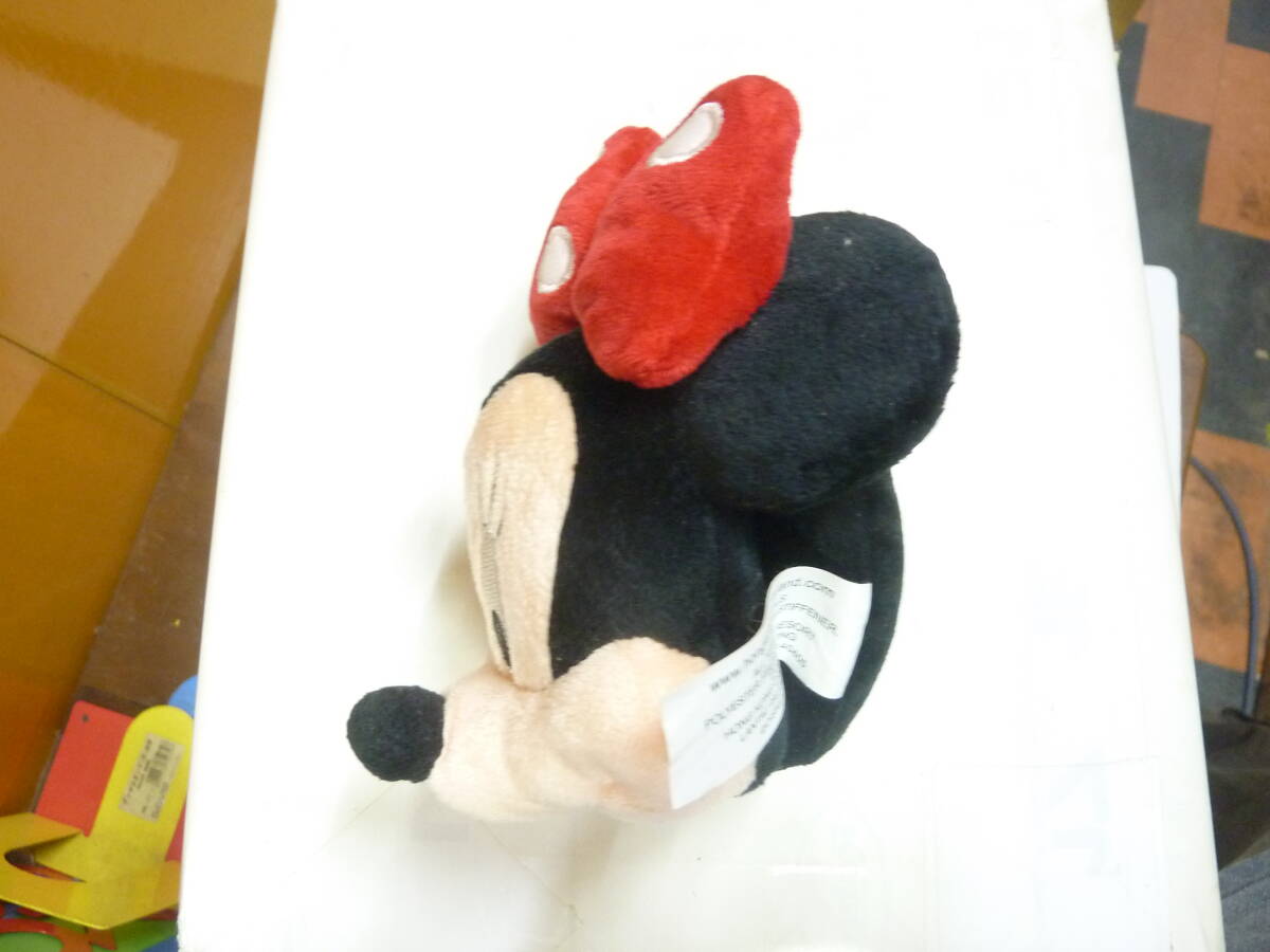 [ Minnie Mouse / Disney ] soft toy key holder mirror attaching body approximately 13. free shipping 