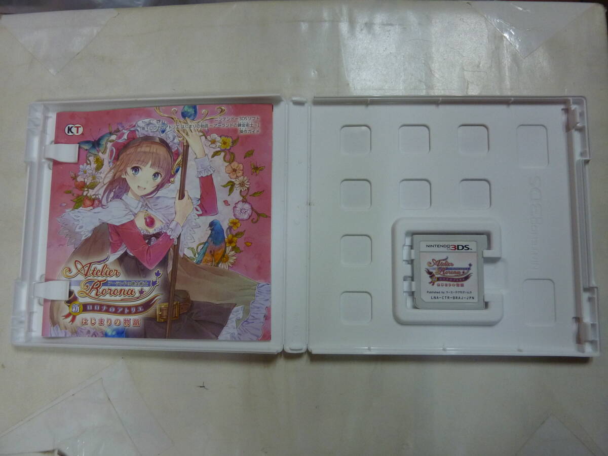 NINTENDO3DS ソフト[ ロロナのアトリエ Atelier Rorona / アーランドの錬金術士 / はじまりの物語 ]ガスト CTR-P-BRAJ 送料無料_画像3