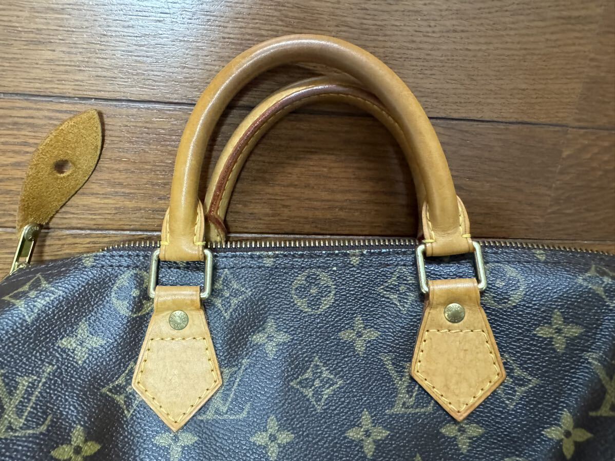 美品 LOUIS VUITTON モノグラム スピーディ30の画像4