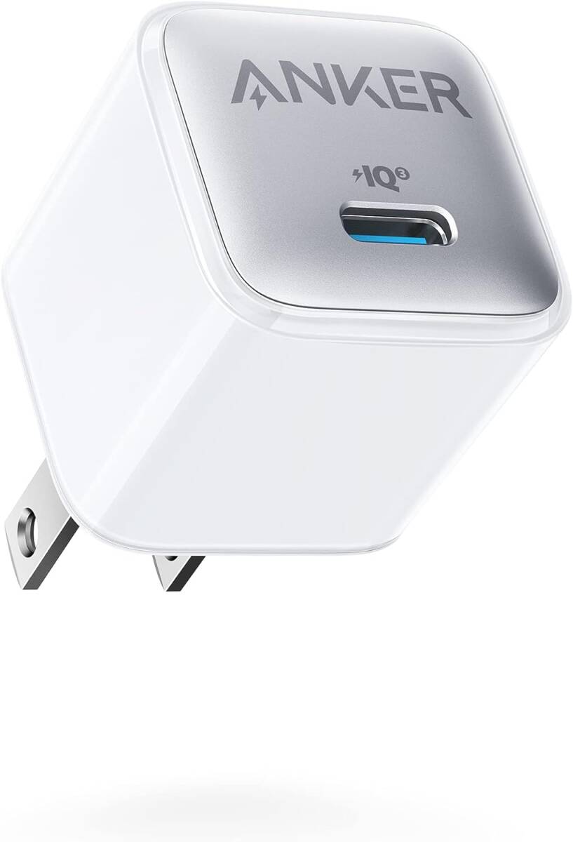 ホワイト Anker Nano Charger (20W) USB-C 急速充電器【PSE技術基準適合/PowerIQ 3.0 (_画像1