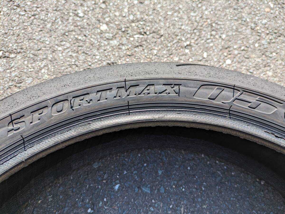 DUNLOP　SPORTMAX　Q5　120/70ZR17　中古_画像6