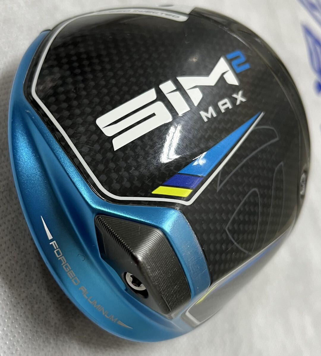 送料無料☆名器!希少!中古美品!TaylorMadeテーラーメイド シム2 MAX SIM2 MAXドライバー 1W 人気モデル 9° ヘッドのみ HC無の画像9