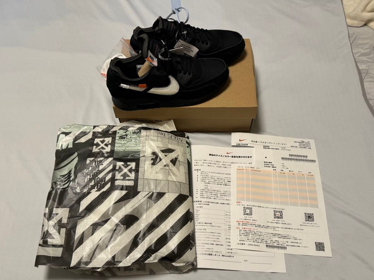 エアマックス90 オフホワイト OFF-WHITE × NIKE AIR MAX 90 エアマックス90 オフホワイト OFF-WHITE × NIKE AIR MAX 90