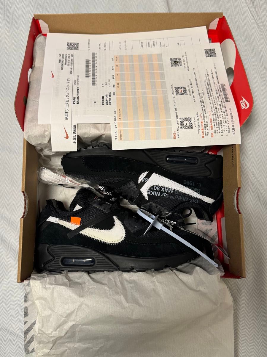 エアマックス90 オフホワイト OFF-WHITE × NIKE AIR MAX 90 エアマックス90 オフホワイト OFF-WHITE × NIKE AIR MAX 90