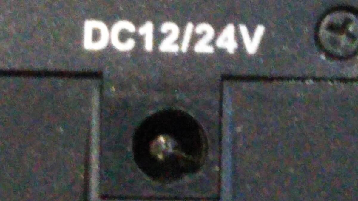 COMTEC（コムテック）/ドライブレコーダー 『DC-DR411』2.7インチ・GPS・Gセンサー・駐車監視対応（オプション）欠品あり_電源差し込み口/丸形の12V