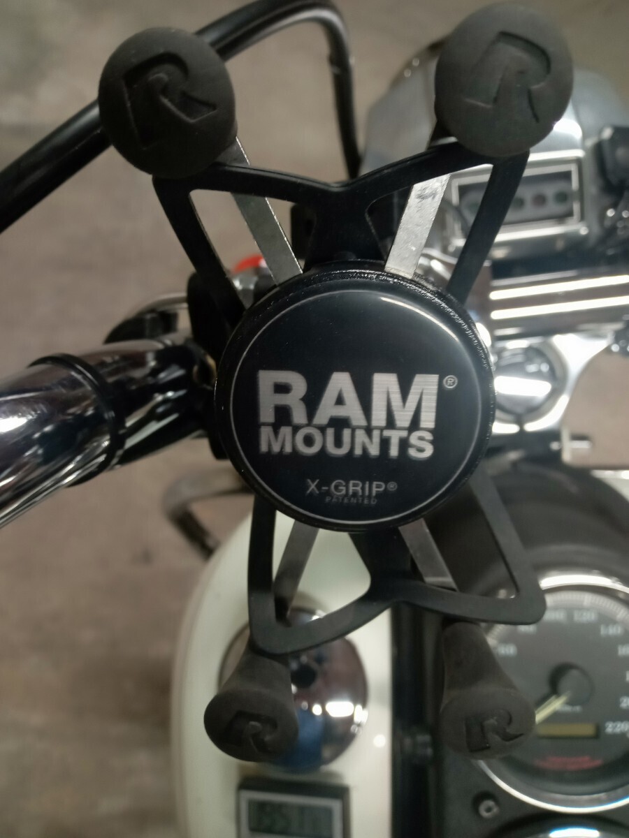 RAM ラムマウント バイク スマホホルダー ＆バイク用ゴリラナビアタッチメント_画像4