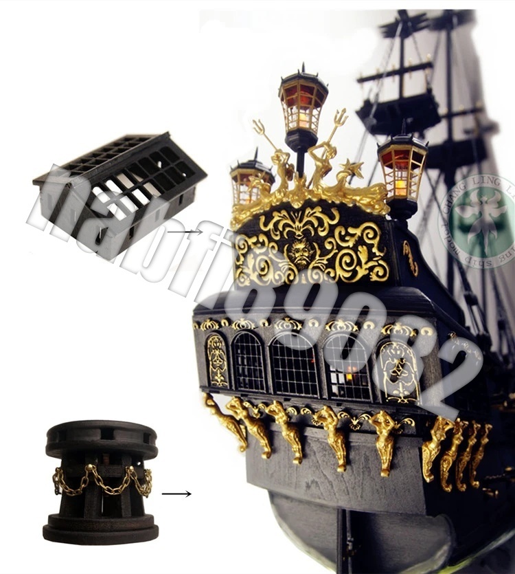 特選○2019 version Scale 1/34 ブラックパール 海賊 カリブ海 特選○2019 version Scale 1/34 ブラックパール 海賊 カリブ海