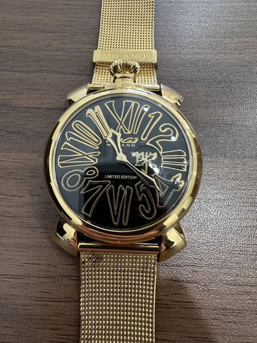 ガガミラノ 腕時計 GaGaMILANO時計 メンズ 腕時計 ブラック ネイマール Neymarモデル　世界限定 111本_画像4