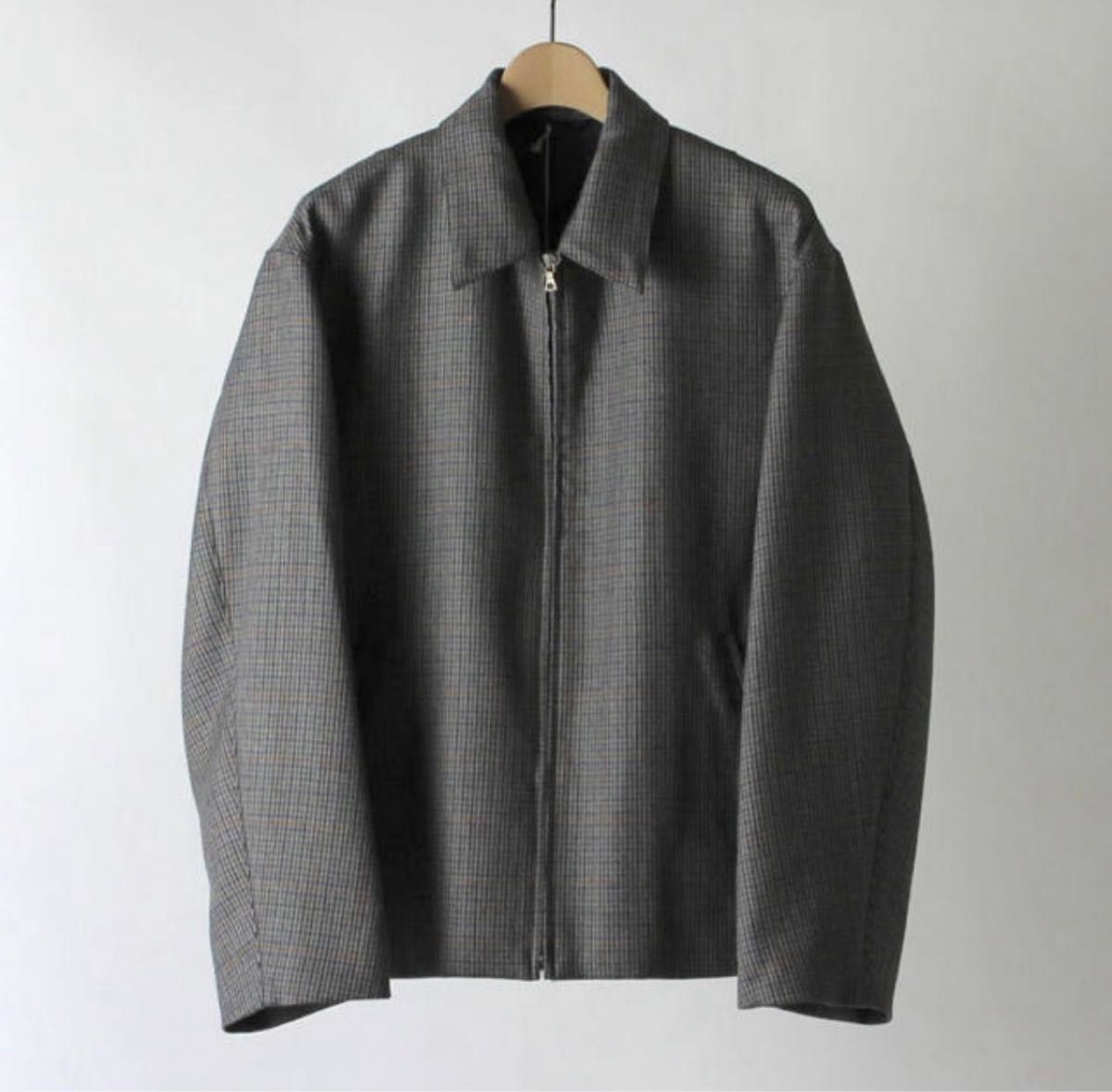 AURALEE DOUBLE FACE CHECK ZIP BLOUSON|Yahoo!フリマ(旧 AURALEE DOUBLE FACE CHECK ZIP BLOUSON|Yahoo!フリマ(旧