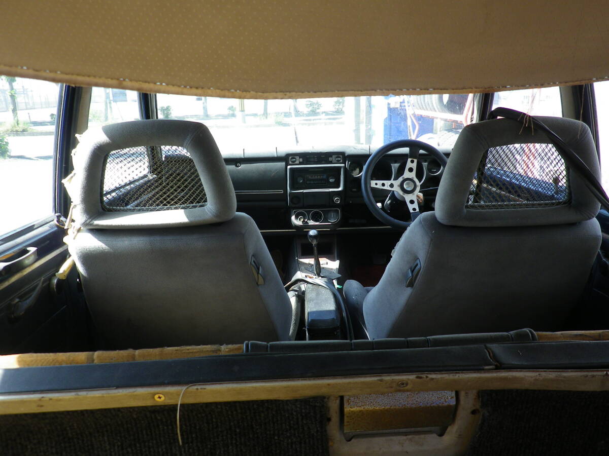 ダットサン ブルバード バン VP510 レストアベース車。の画像9