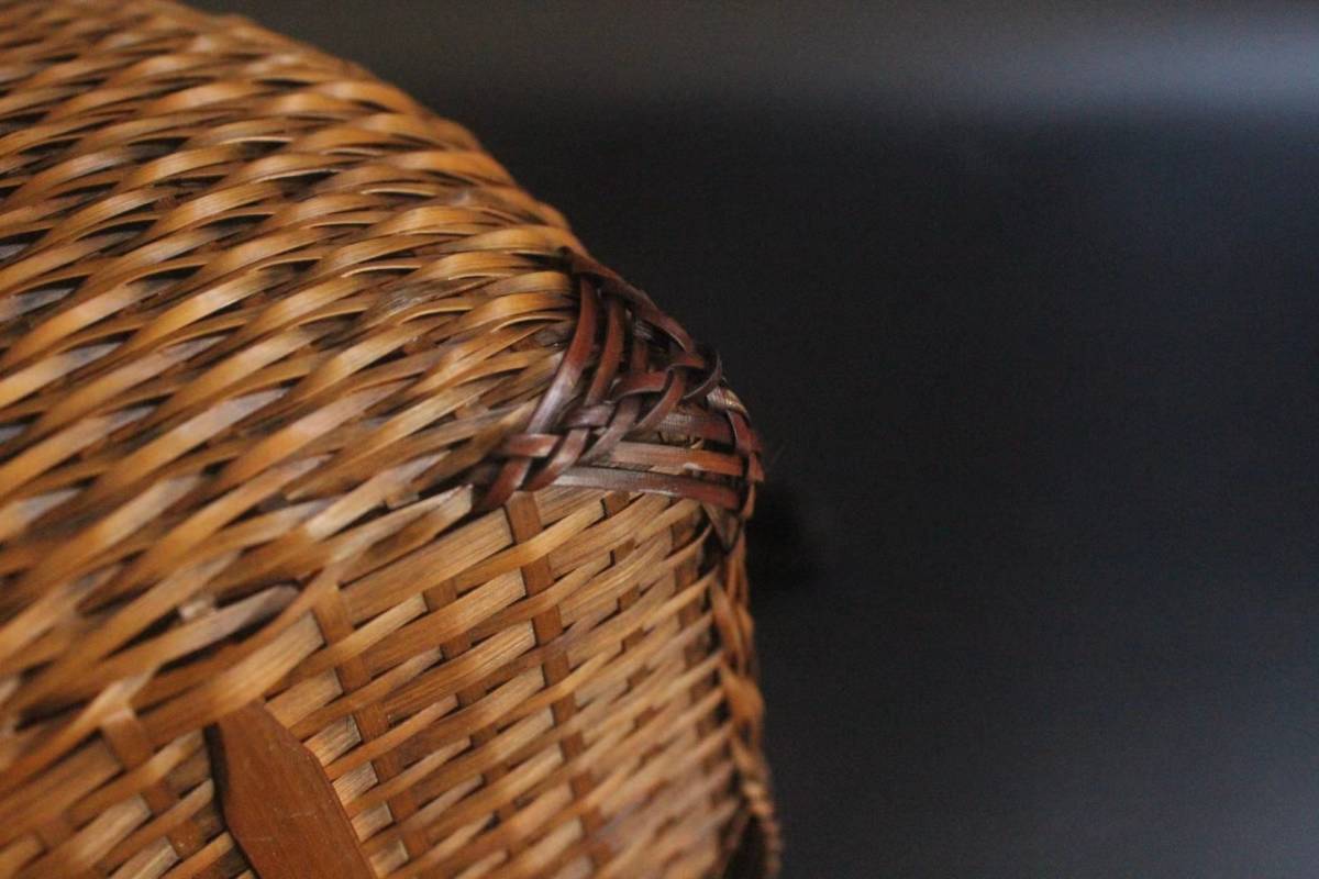  new arrival * nature bamboo braided up basket back handmade basket natural shopping basket storage bag 