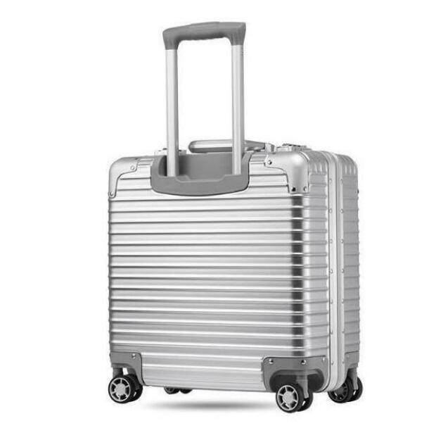  beautiful goods * suitcase * carry bag * silver * aluminium Magne sium alloy *TSA lock installing business travel bag light weight waterproof 