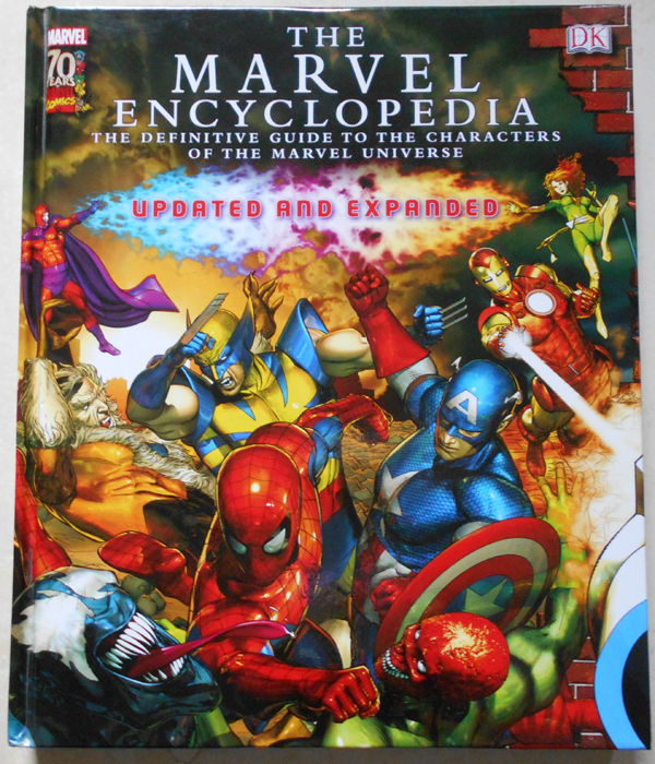 THE MARVEL ENCYCLOPEDIAma- bell * character serious .