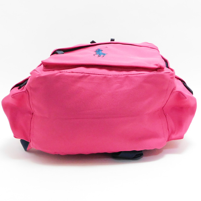 1000 иен превосходный товар POLO Ralph Lauren Polo Ralph Lauren рюкзак рюкзак нейлон розовый 