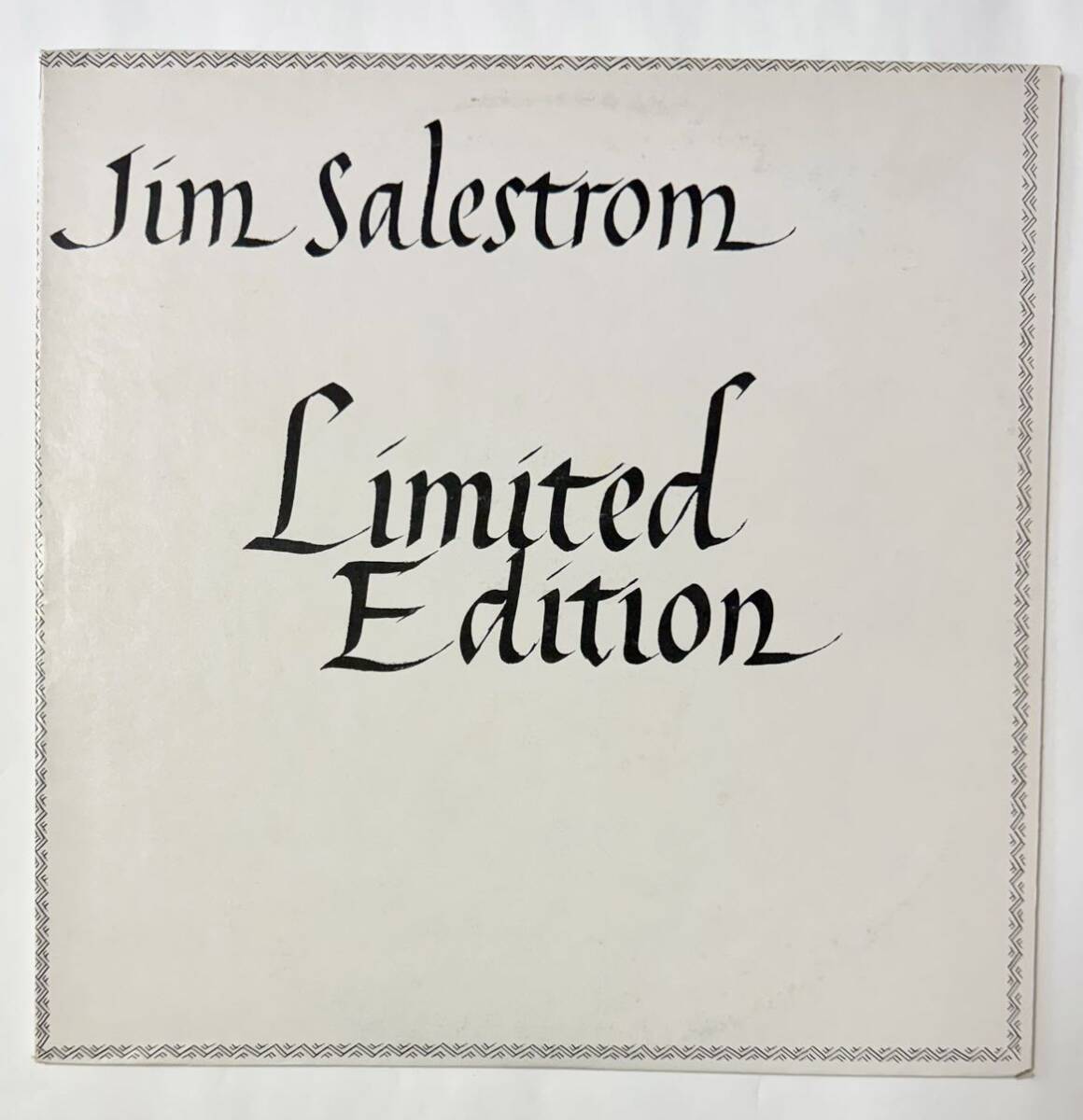Jim Salestrom Limited Edition (1981) / US フォークサイケ / 自主フォーク / FOLK / ROCK / PSYCH / Bluegrass / BLUES /プログレの画像1