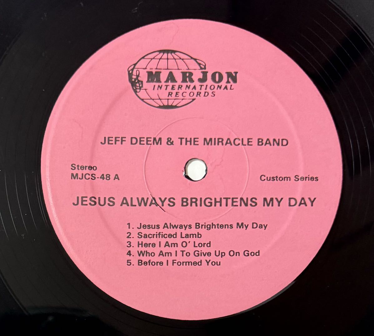 Jeff Deem And The Miracle Band Jesus Always Brightens My Day /フォークサイケ/自主盤/FOLK /ROCK/PSYCH/アシッドフォーク/ACID FOLKの画像5