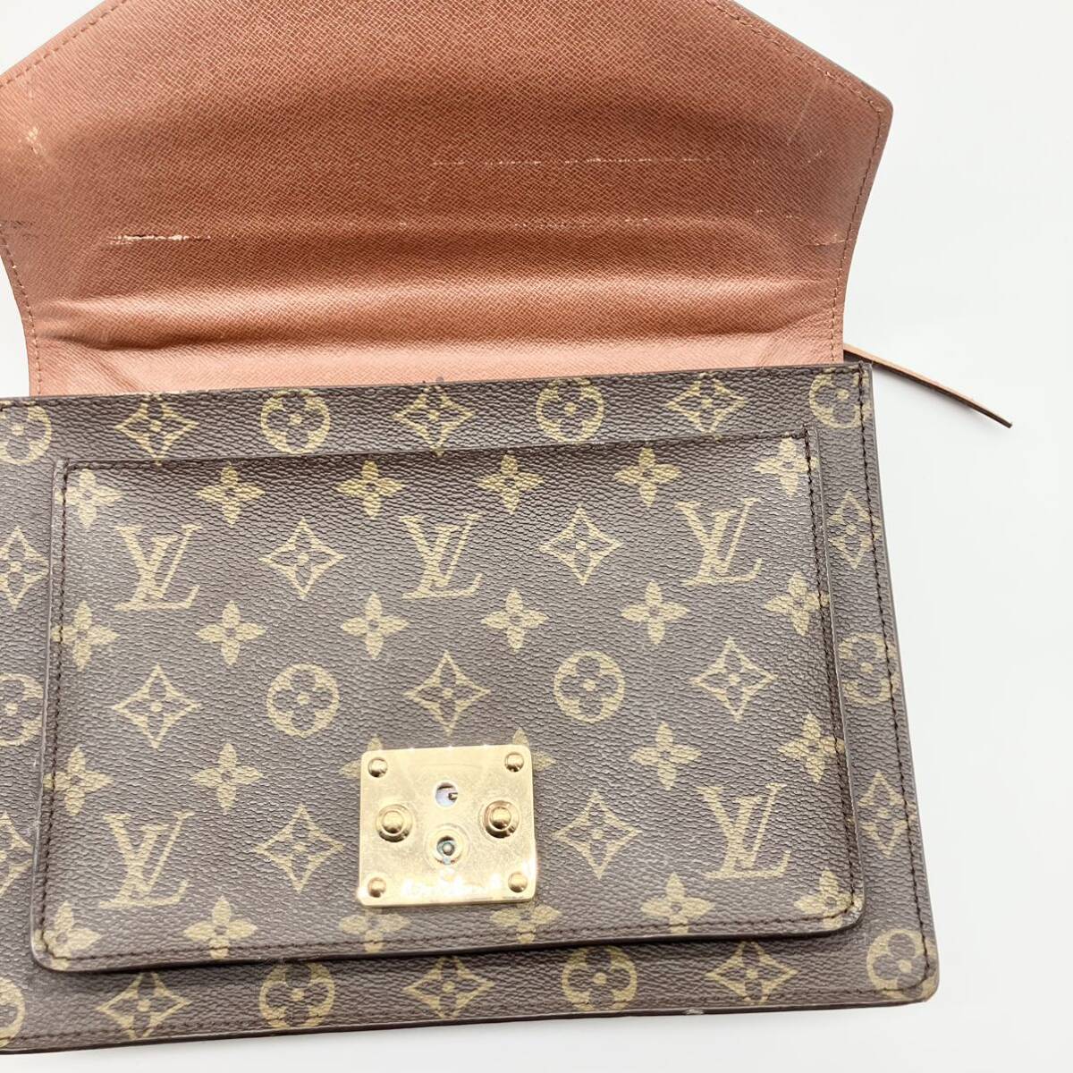 1円〜 LOUIS VUITTON ルイヴィトン モンソー ハンドバッグ モノグラム　_画像6