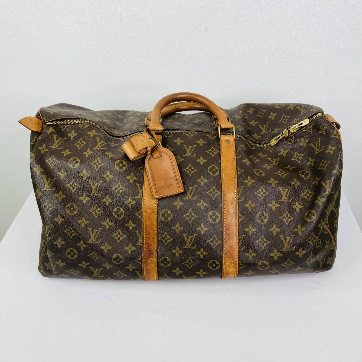 【中古】 LOUIS VUITTON ルイヴィトン　キーポール55　モノグラム　ボストンバッグ　ハンドバッグ_画像2