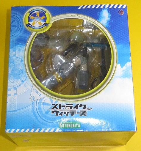 * new goods unopened ( shop front stock goods ) 2010 year made KOTOBUKIYA Kotobukiya Strike Witches PVC has painted final product (1/8e- licca * Hal to man )