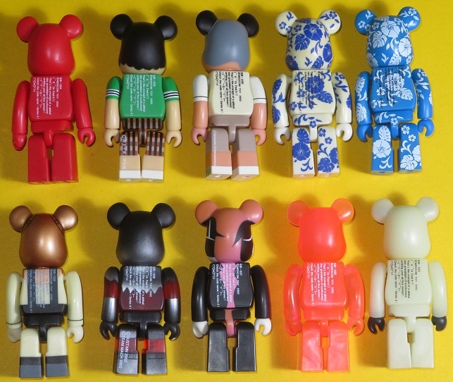 ◇現状品 2002年 メディコムトイ BE@RBRICK ベアブリック シリーズ4 JELLYBEAN/PATTERN/FLAG/HORROR/SF/CUTE/ANIMAL/ARTIST 井上三太_画像2