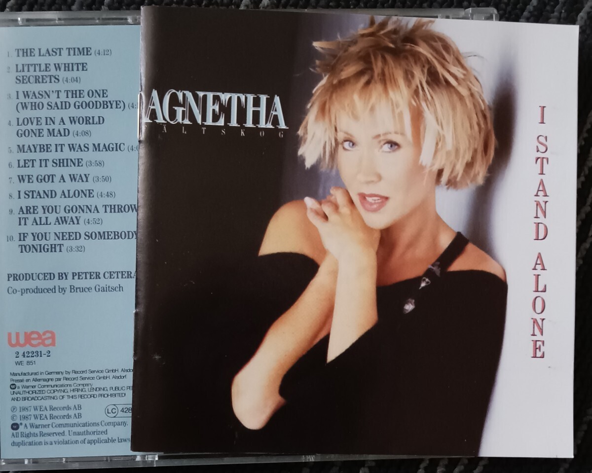AOR/AGNETHA/Ｉ STAND ALONE/輸入盤中古CD/ABBA/AGNETHA FALTSKOGの画像1