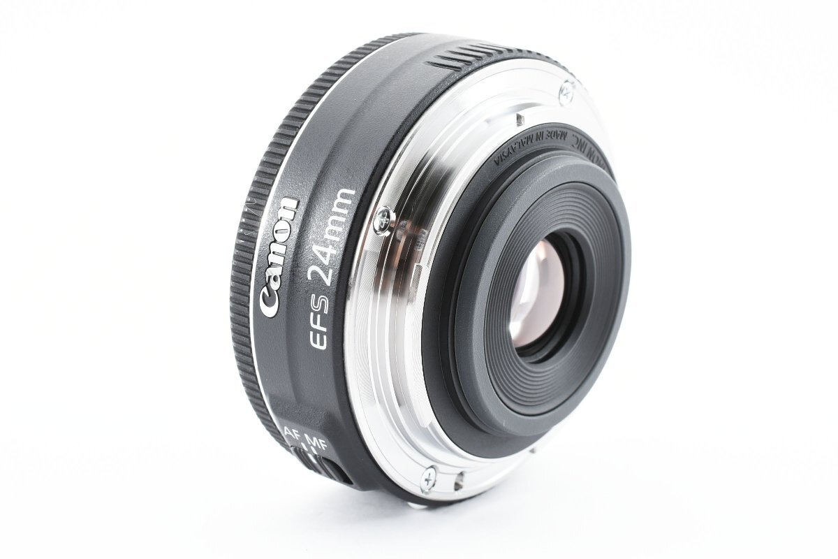 CANON EF-S 24mm f/2.8 STM 薄型パンケーキレンズ [美品] レンズポーチ フィルター付き_画像7