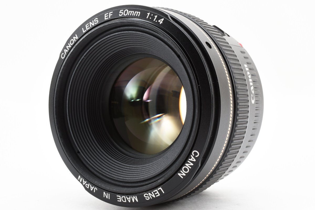 Canon EF 50mm F/1.4 USM ウルトラソニック [美品] レンズポーチ付き フルサイズ対応 標準レンズ_画像2