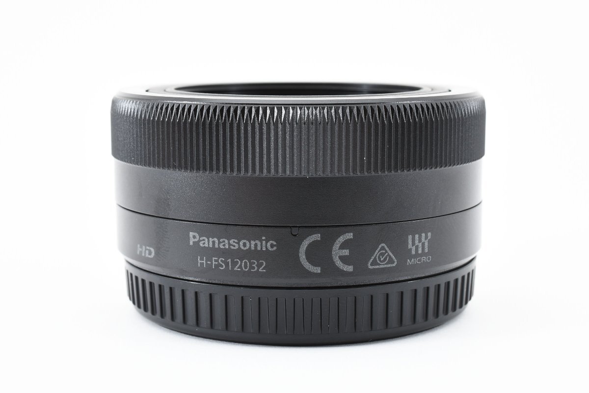 Panasonic LUMIX G VARIO 12-32mm f/3.5-5.6 ASPH. MEGA O.I.S. ブラック H-FS12032-K [美品] 手ぶれ補正 標準ズーム_画像9