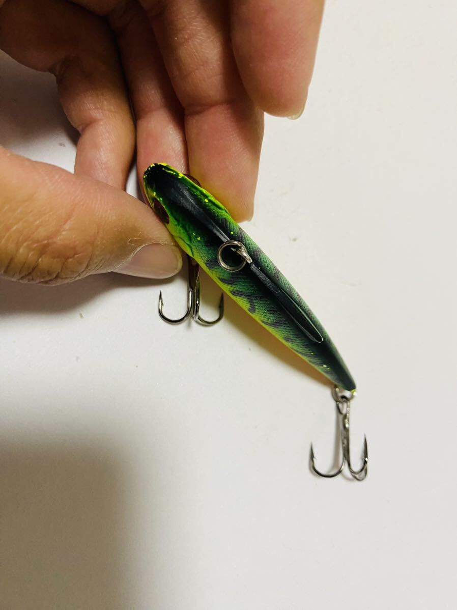 カリブラジュニア ジップベイツ ZIPBAITS 川村光太郎 シーバス ソルト トラウト ビースイッチャー 当時モノ 国産ルアーの画像3