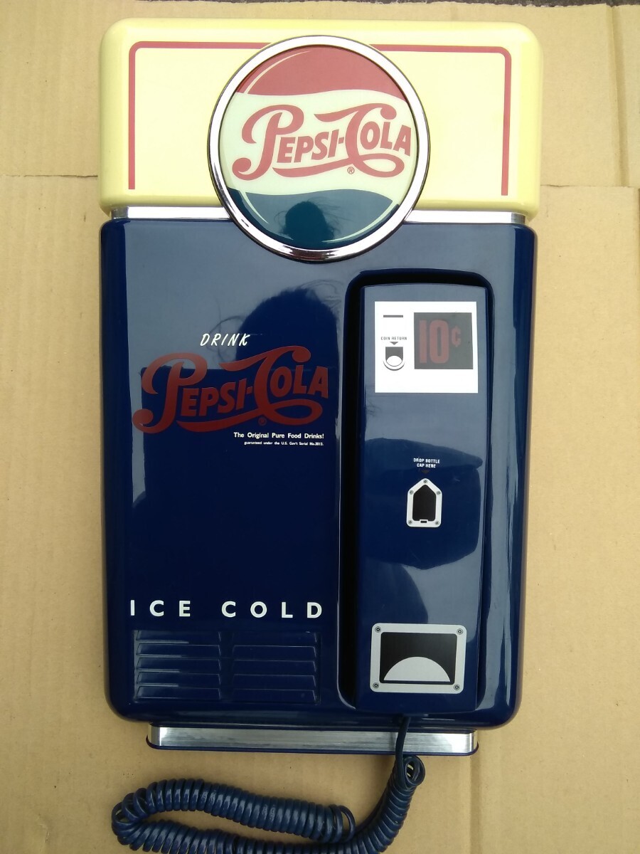  Pepsi-Cola telephone automatic sale machine type antique 