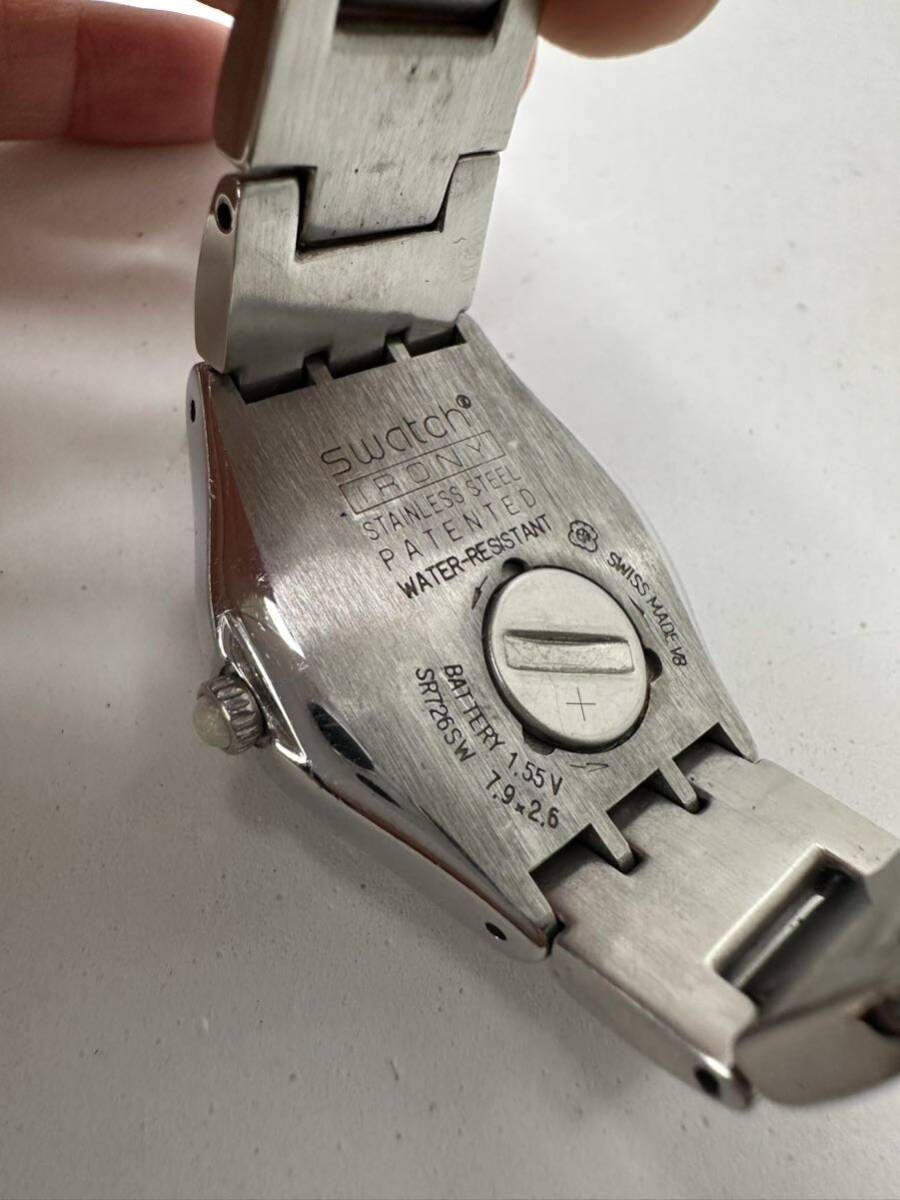 【SWATCH】クォーツ 腕時計 IRONY 中古品　稼動品　98-5_画像5