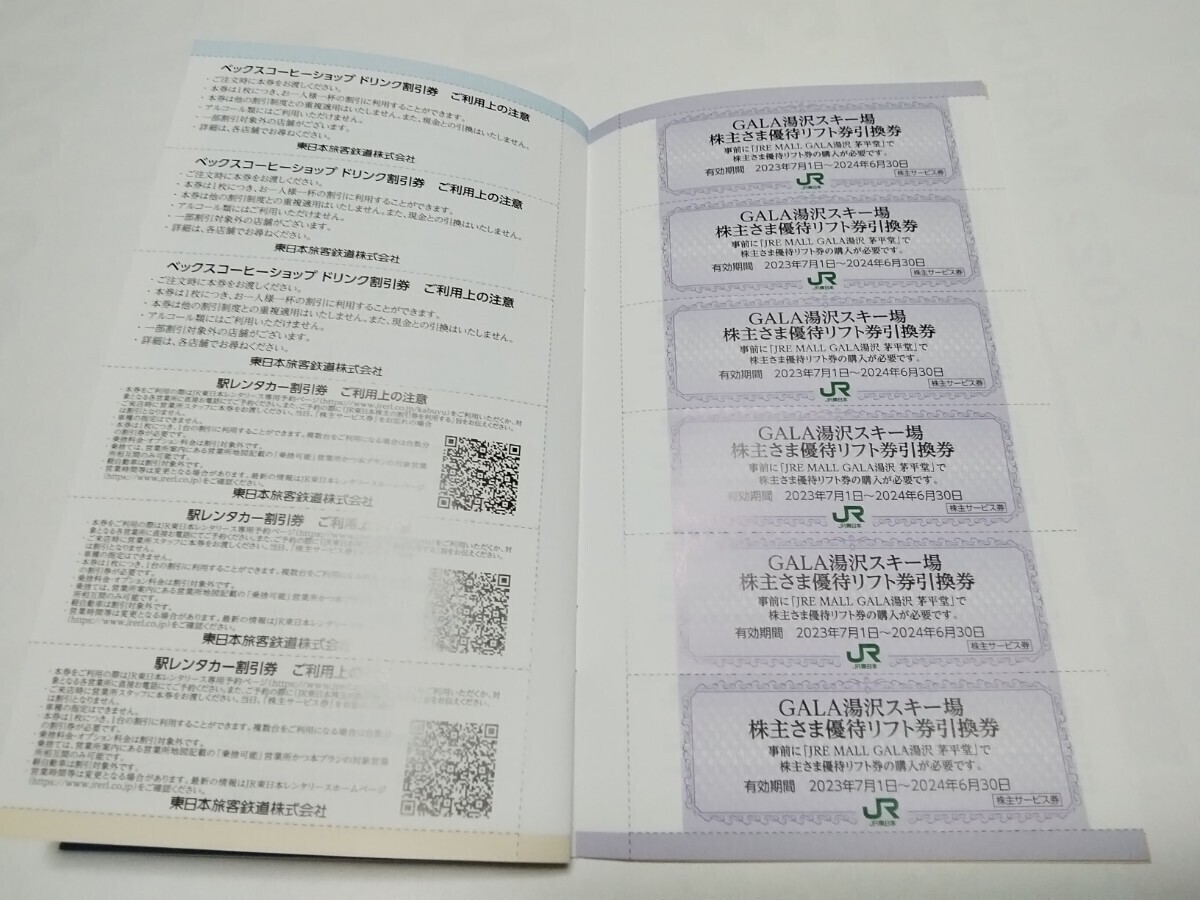 JR 東日本 株主優待割引券(4割引)　3枚　送料無料_画像6