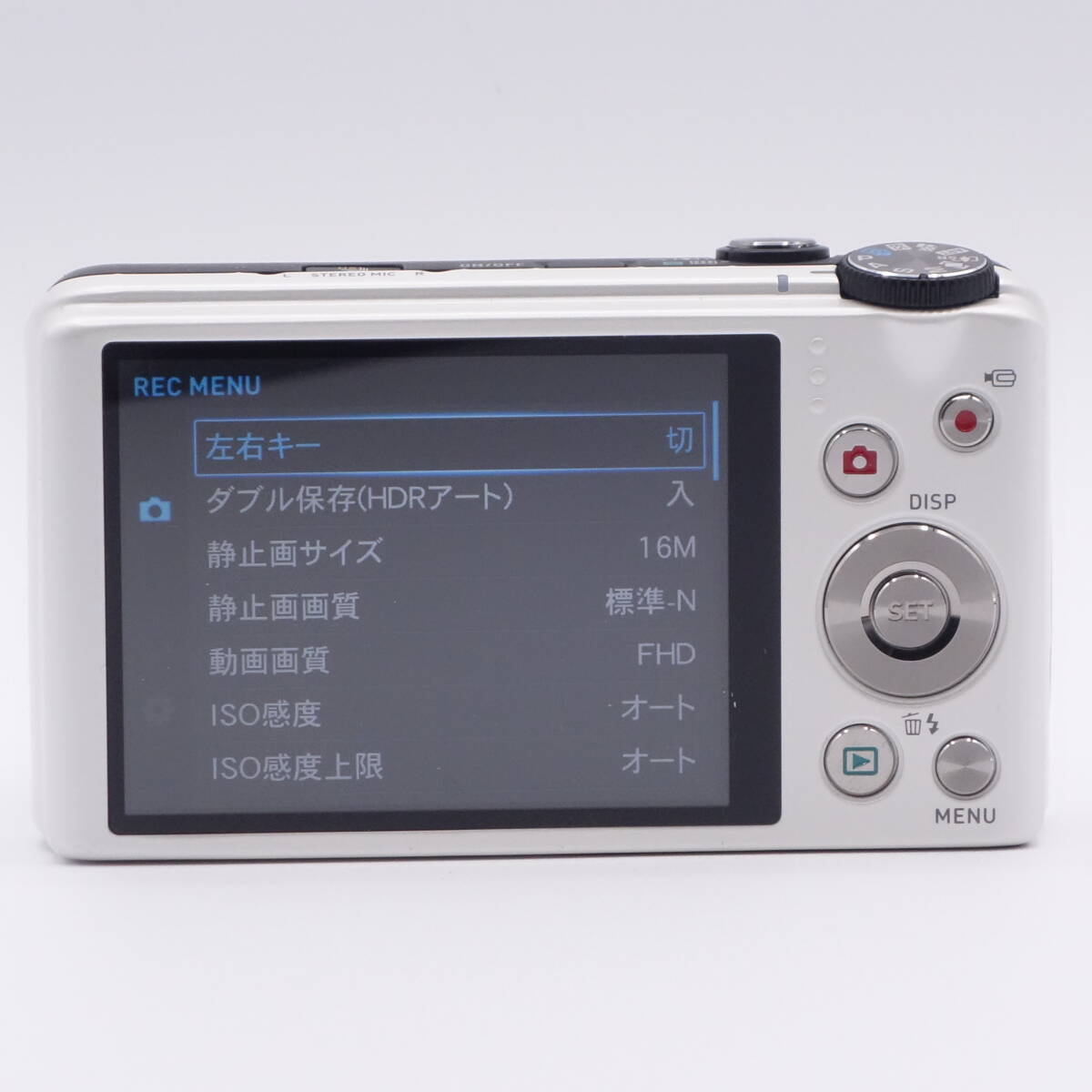 【美品】訳あり CASIO EXILIM EX-ZR400 元箱 付属品一式 コンパクトデジタルカメラ カシオの画像7