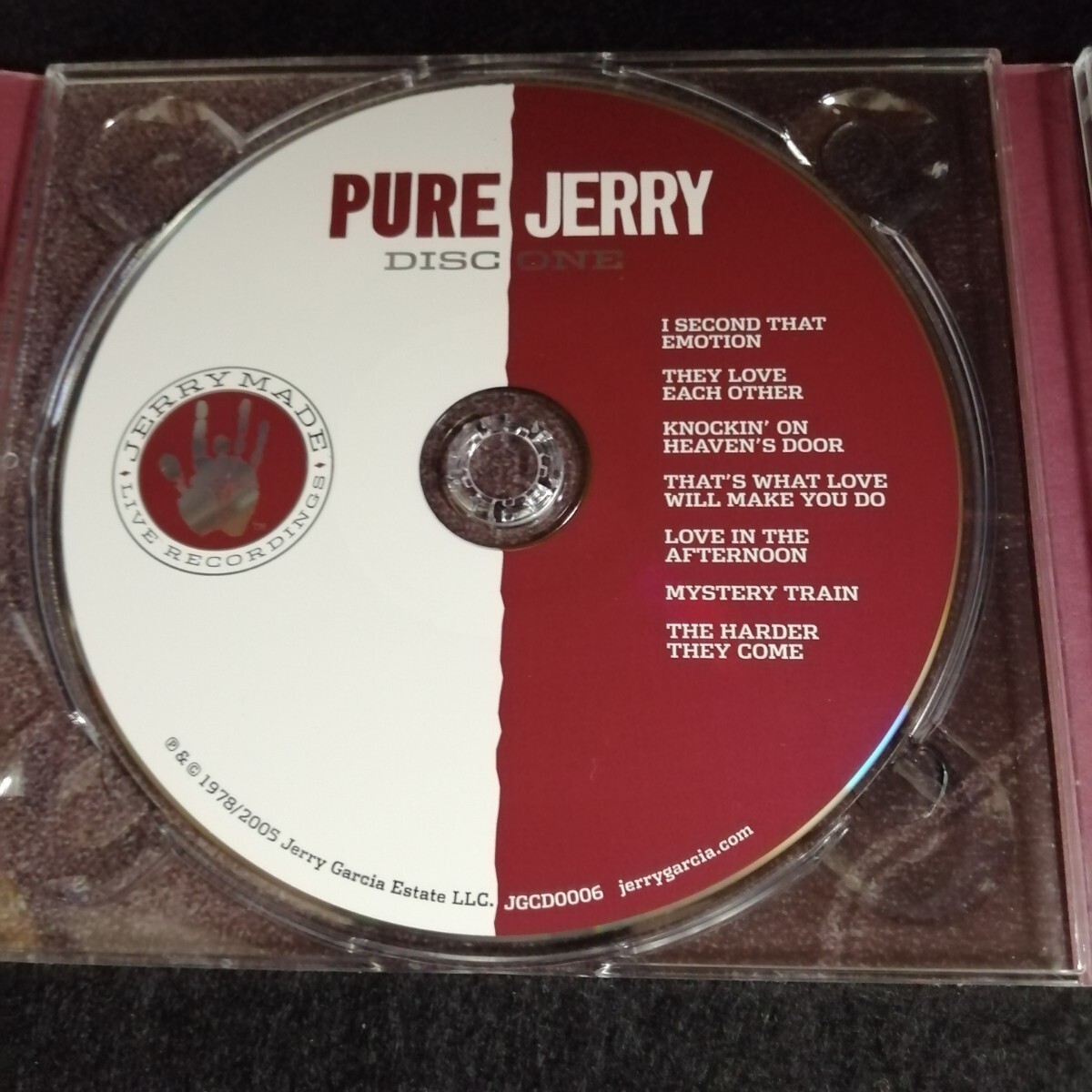 D05 中古CD ジェリーガルシア Jerry Garcia Band　Pure Jerry: Warner Theatre, March 18, 1978_画像6