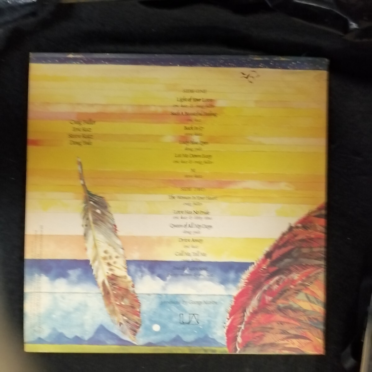 D05 中古LP 中古レコード AMERICAN FLYER s/t US盤 UA-LA650-G アメリカンフライヤー Eric kaz Craiv fuller George martinプロデュース_画像2