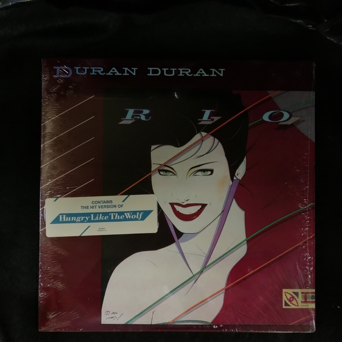 D05 中古LP 中古レコード　DURAN DURAN rio US盤　シュリンク　ハイプシール有り　ST-12211 デュランデュラン　リオ　_画像1