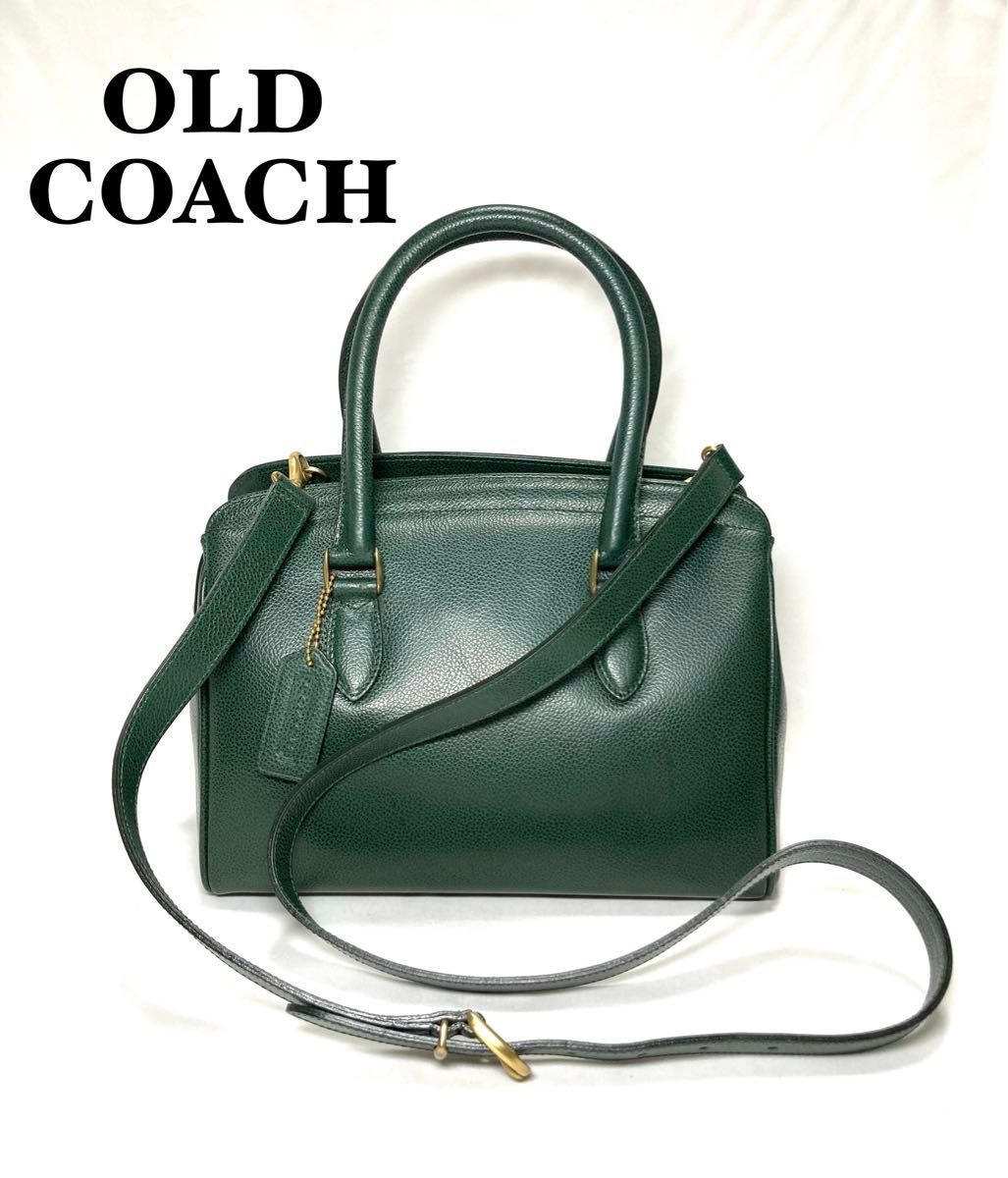 美品】COACH オールドコーチ ショルダーバッグ ハンドバッグ 美品】COACH オールドコーチ ショルダーバッグ ハンドバッグ