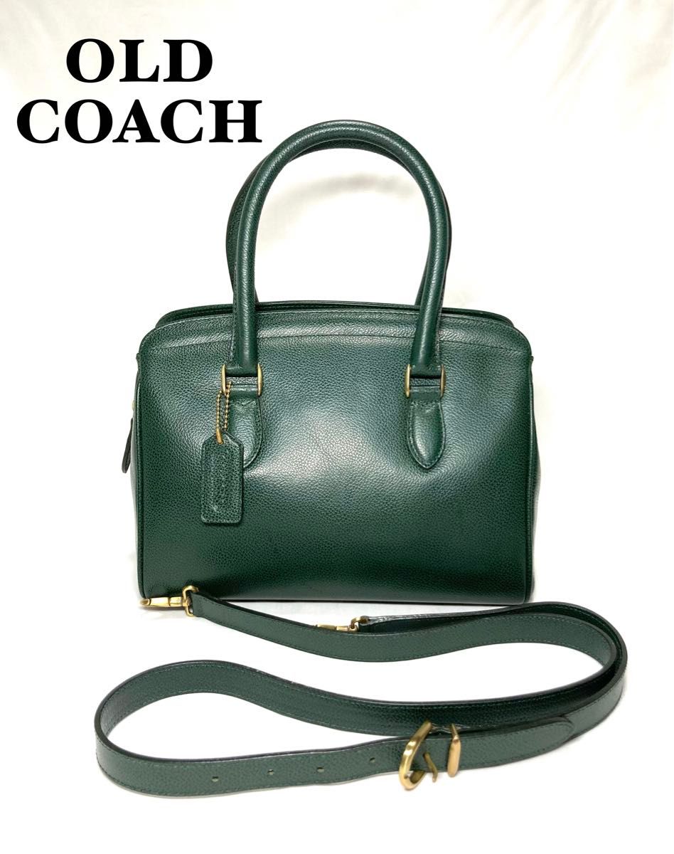 美品】COACH オールドコーチ ショルダーバッグ ハンドバッグ 美品】COACH オールドコーチ ショルダーバッグ ハンドバッグ