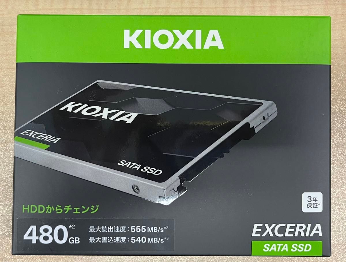 ★ 新品 KIOXIA EXCERIA SSD-CK480S/J 480GB SATA SSD ★