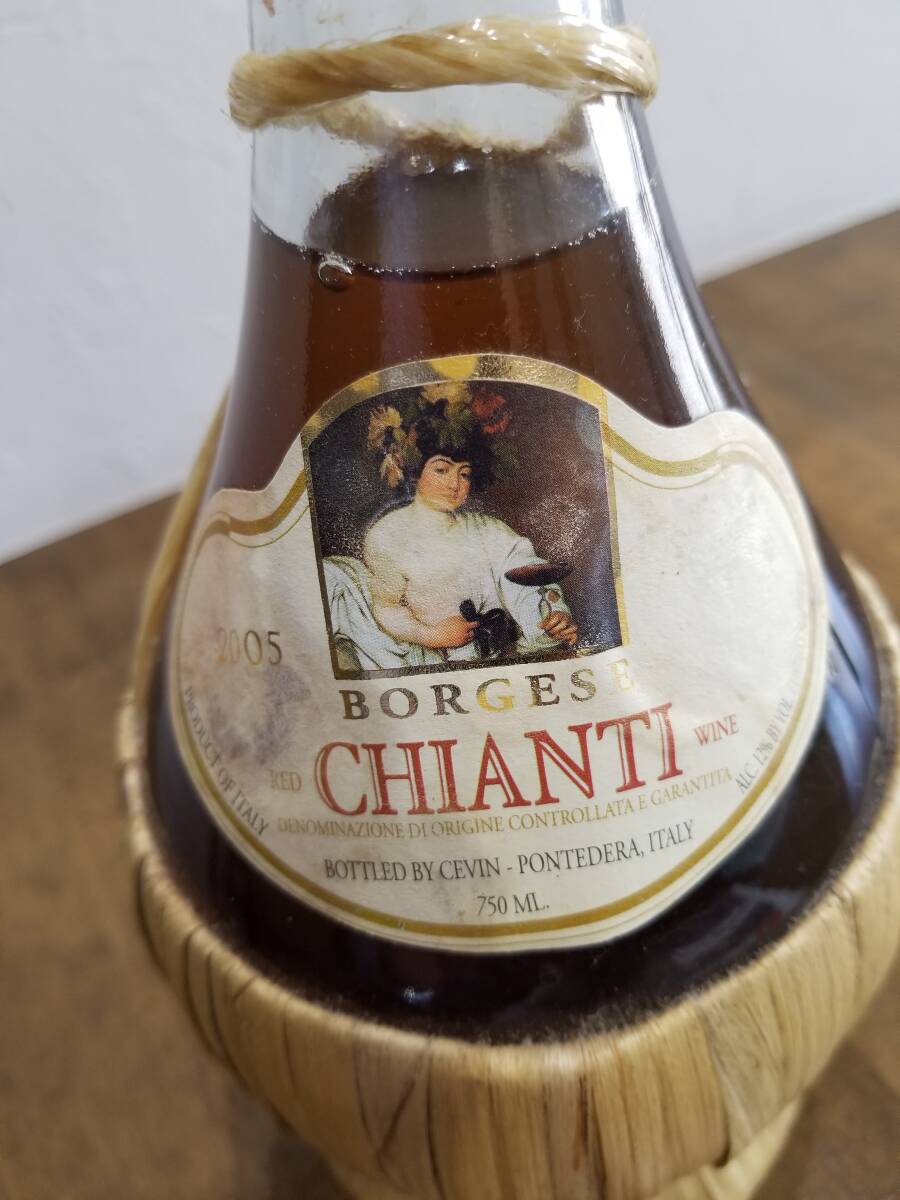 ◆【56049】特撰古酒◆RED　CHIANTI　2005年　12％　750ｍｌ　劣化◆_画像3