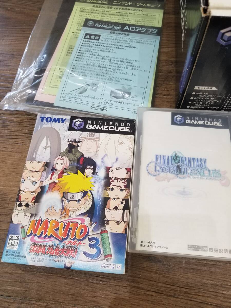 ◆【56312A】中古激安◆レトロゲーム　現状特価　NINTENDO　GAMECUBE　ゲームキューブ　本体ソフトなどまとめ◆_画像4