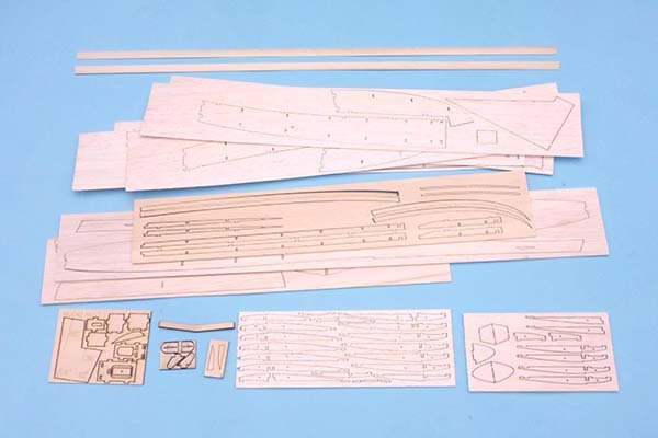 *OK model PILOTm-cho mint *100g and downward Balsa kit * glider electric less power thermal Thor ring 