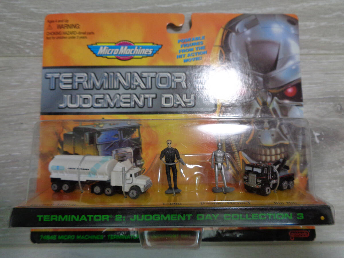  Terminator микро механизм коллекция #1 #2 #3 Hunter killer T-800 Sara *kona-ga lube 1996 год Vintage новый товар нераспечатанный 