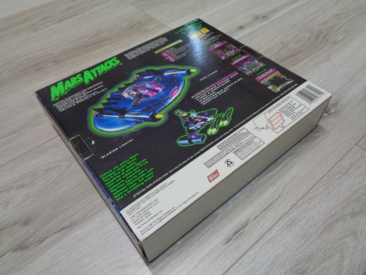 マーズ・アタック ドゥーム・ソーサー UFO トレンドマスター 1996年 ビンテージ 開封済み 新品 未使用_画像8
